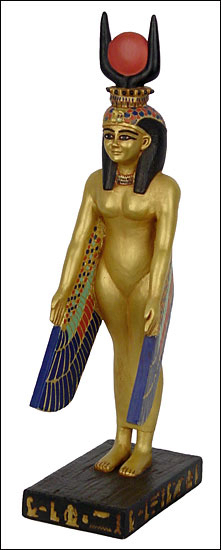 Winged Isis Statue